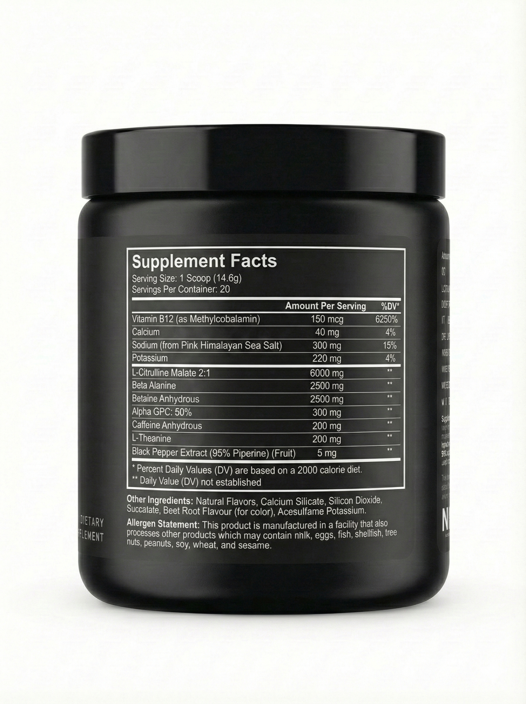 Otter's Blood Pre-Workout